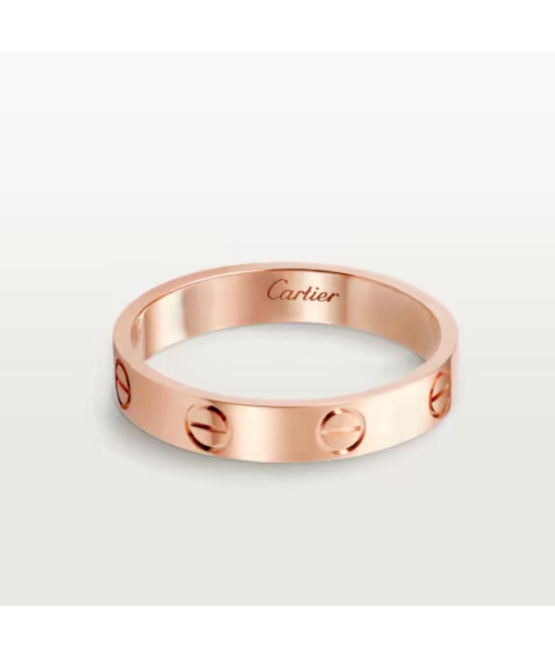 CARTIER Золотое кольцо из розового золота, фото 8