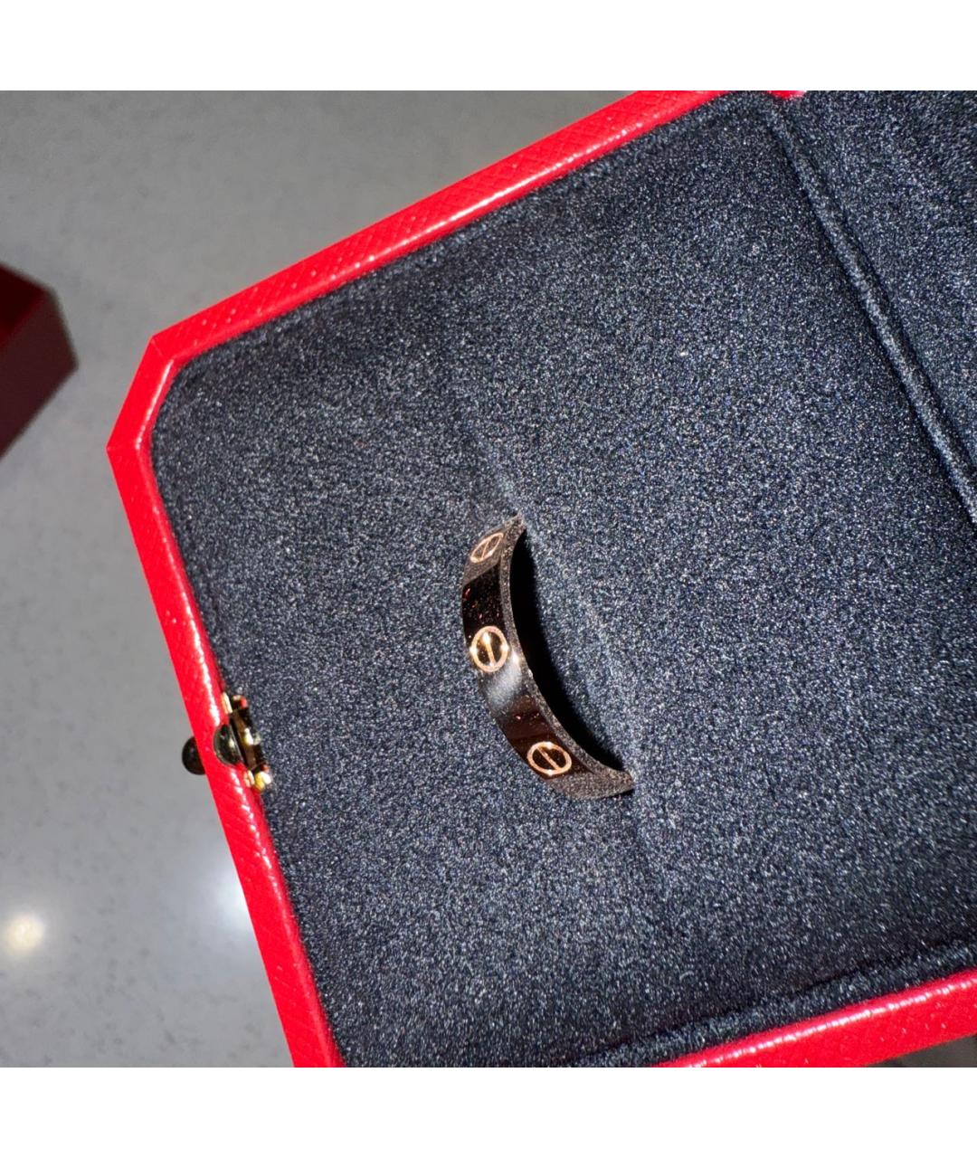 CARTIER Золотое кольцо из розового золота, фото 4
