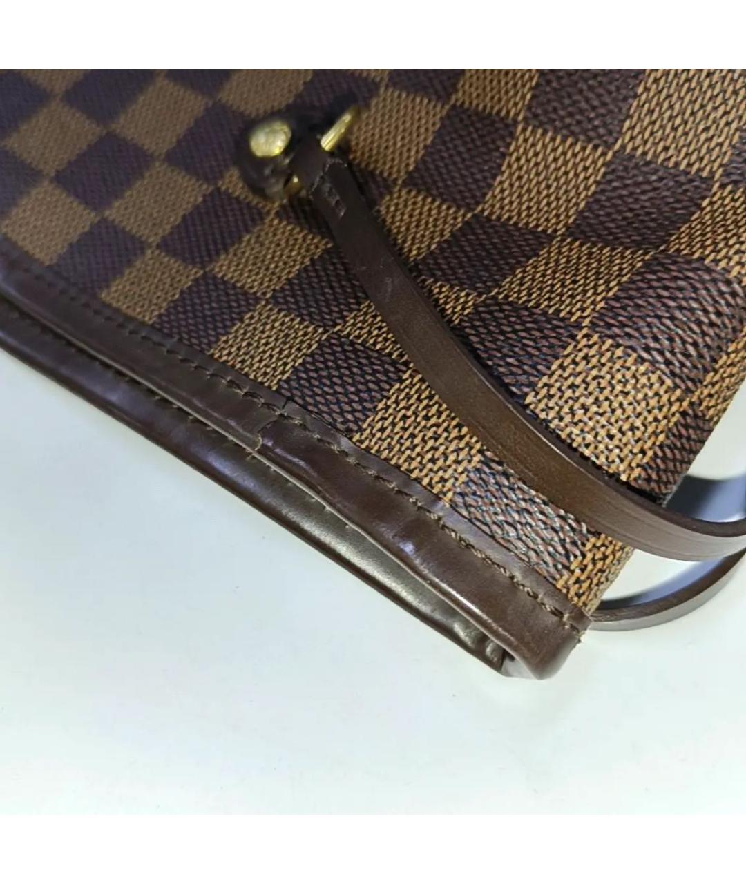 LOUIS VUITTON Коричневая сумка тоут, фото 8