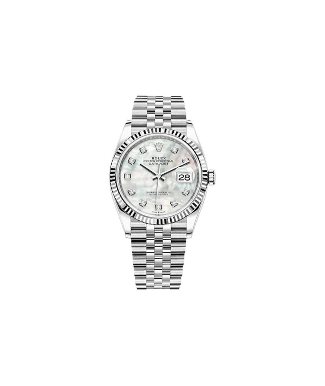 ROLEX Часы из белого золота, фото 1