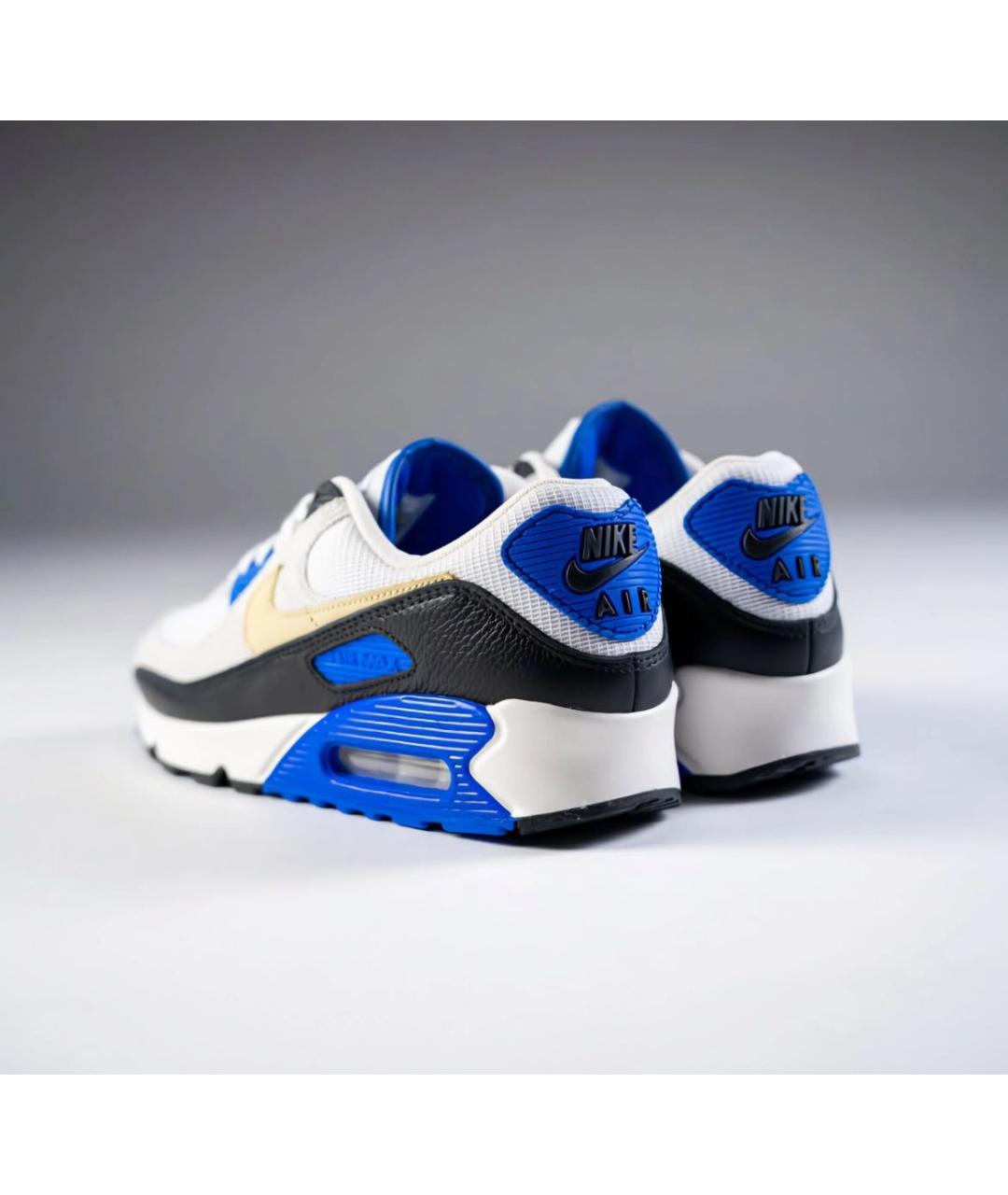 NIKE Белые замшевые низкие кроссовки / кеды, фото 6