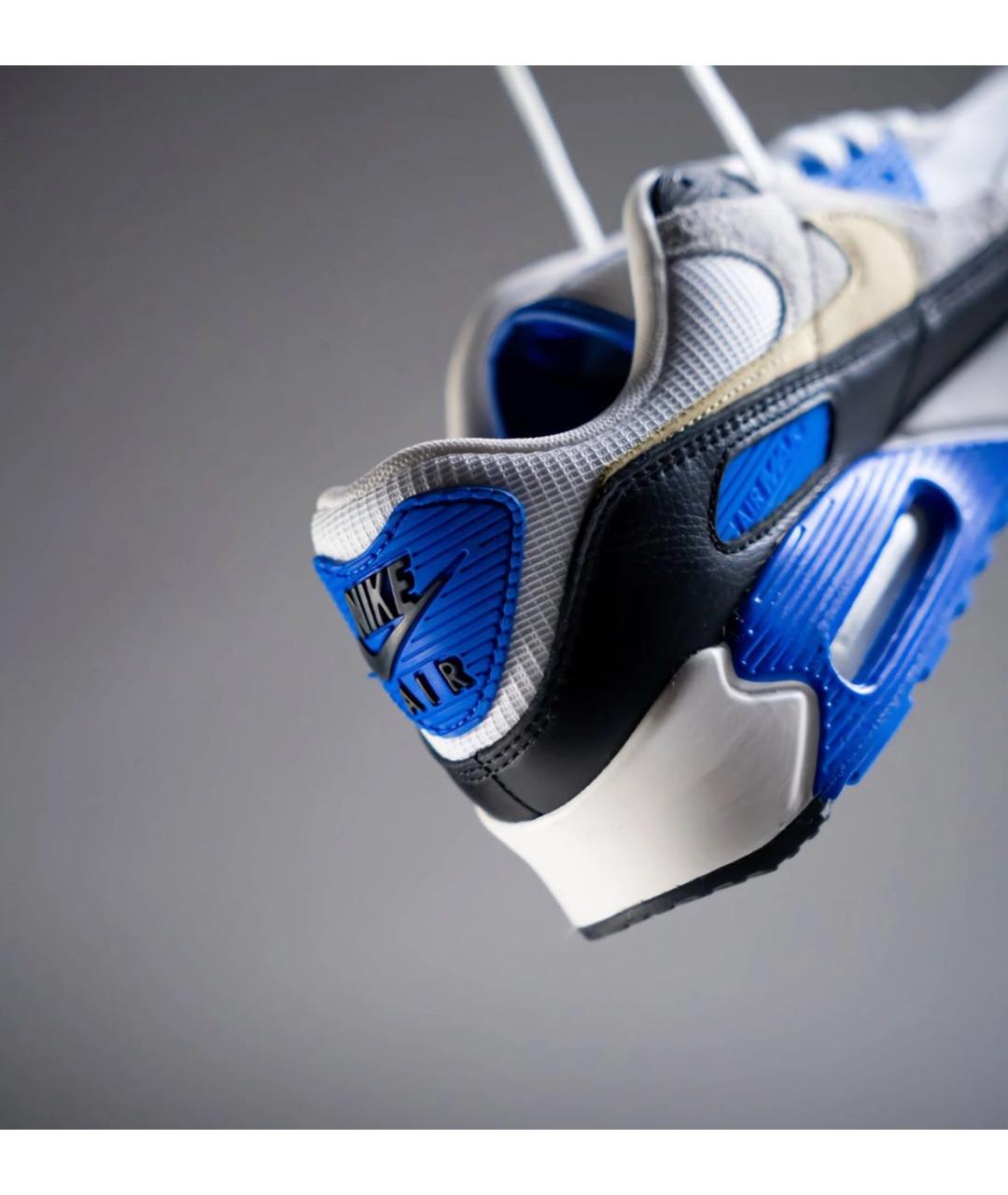 NIKE Белые замшевые низкие кроссовки / кеды, фото 7