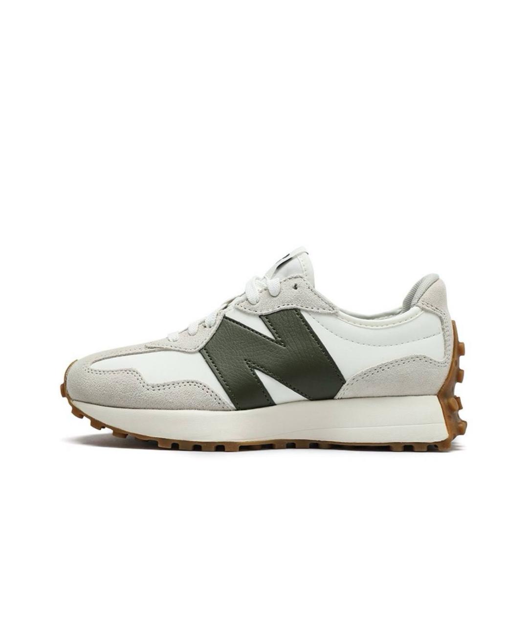 NEW BALANCE Бежевые текстильные кроссовки, фото 5