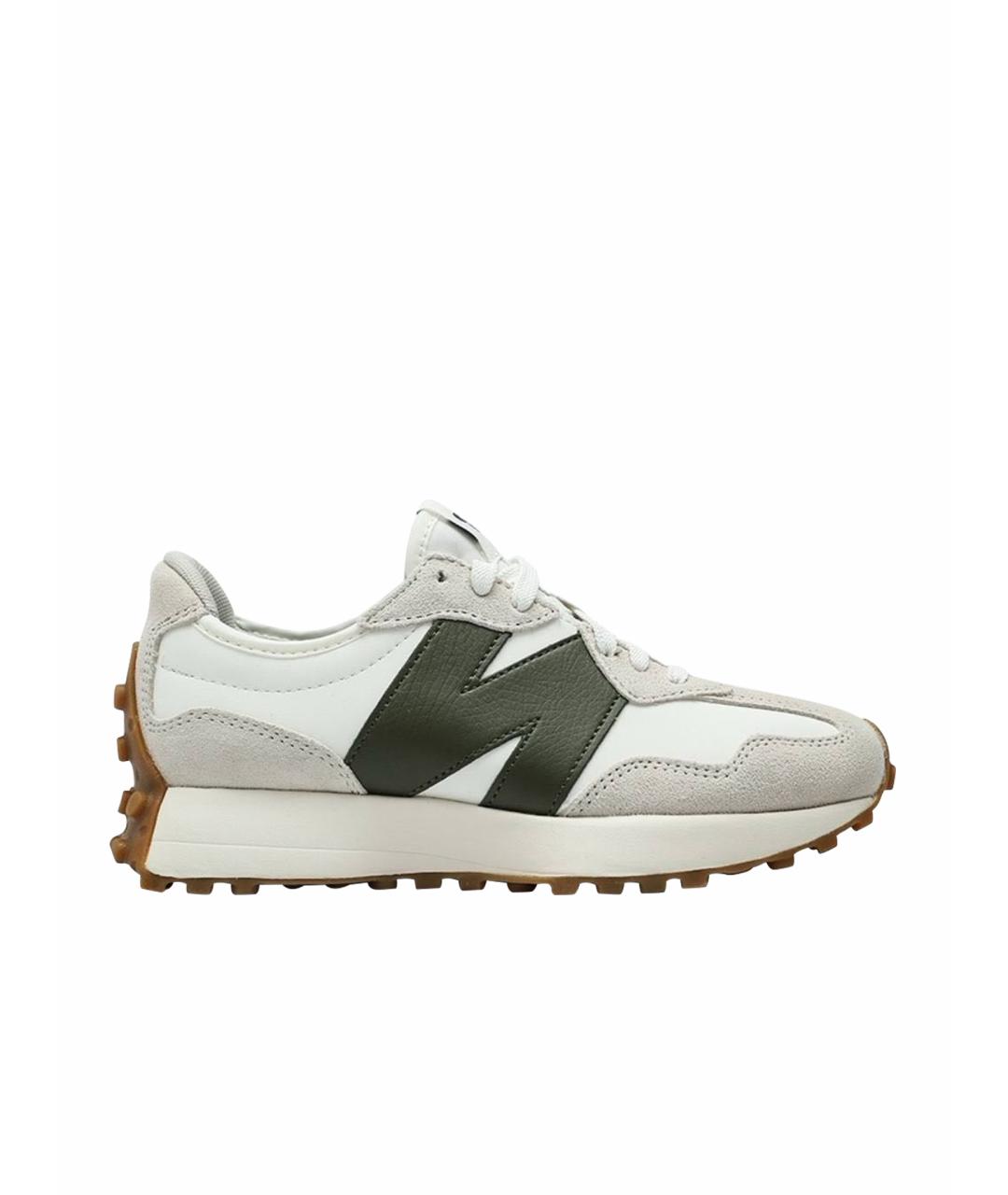 NEW BALANCE Бежевые текстильные кроссовки, фото 1