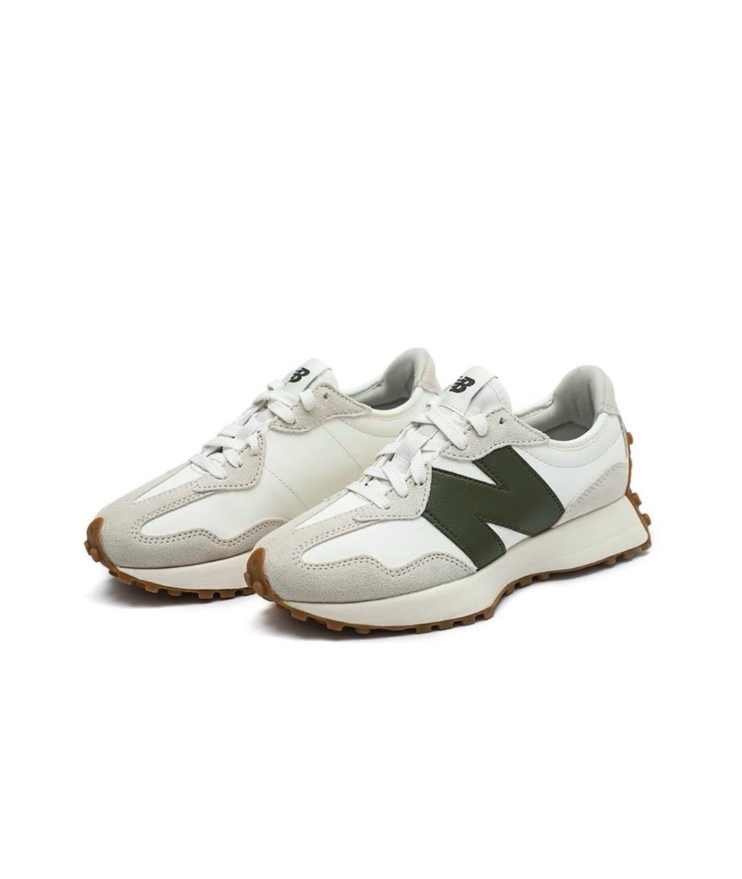 NEW BALANCE Бежевые текстильные кроссовки, фото 3