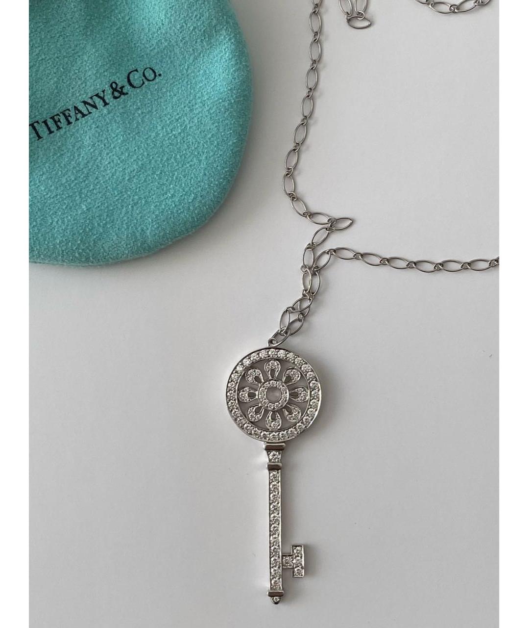 TIFFANY&CO Платиновая подвеска, фото 3