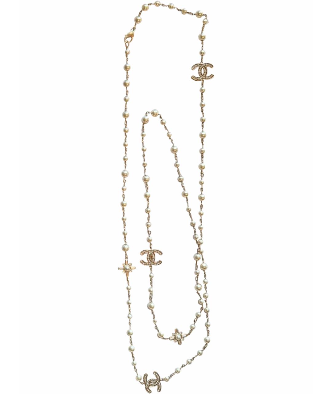 CHANEL Золотое колье, фото 1