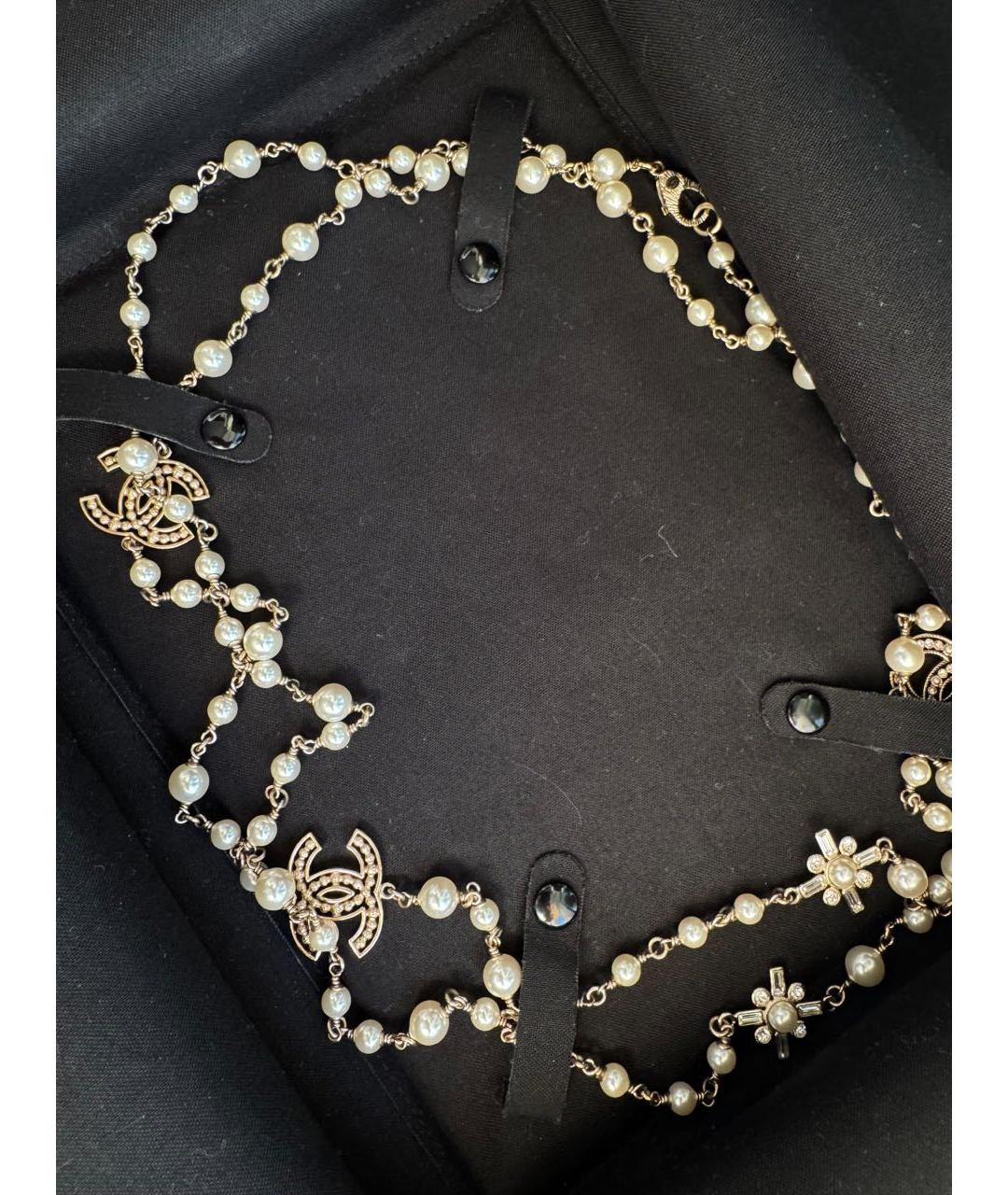 CHANEL Золотое колье, фото 4