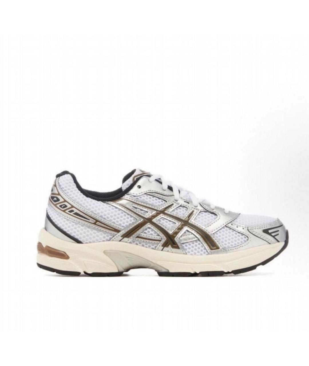 ASICS Белые текстильные низкие кроссовки / кеды, фото 9