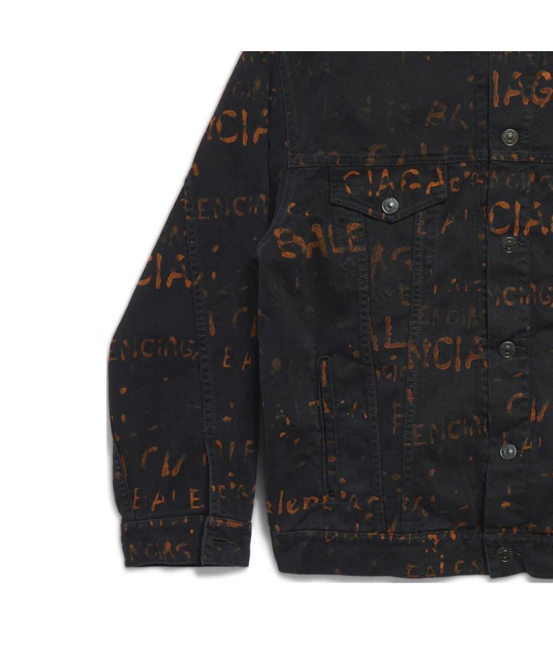 BALENCIAGA Черная куртка, фото 5