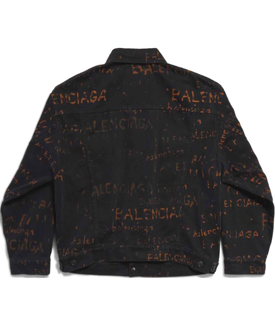 BALENCIAGA Черная куртка, фото 2