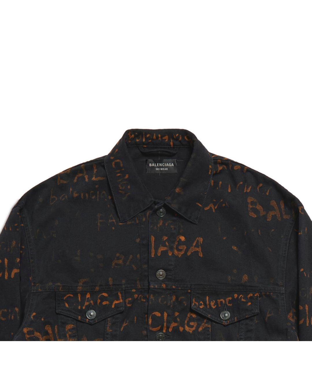 BALENCIAGA Черная куртка, фото 3