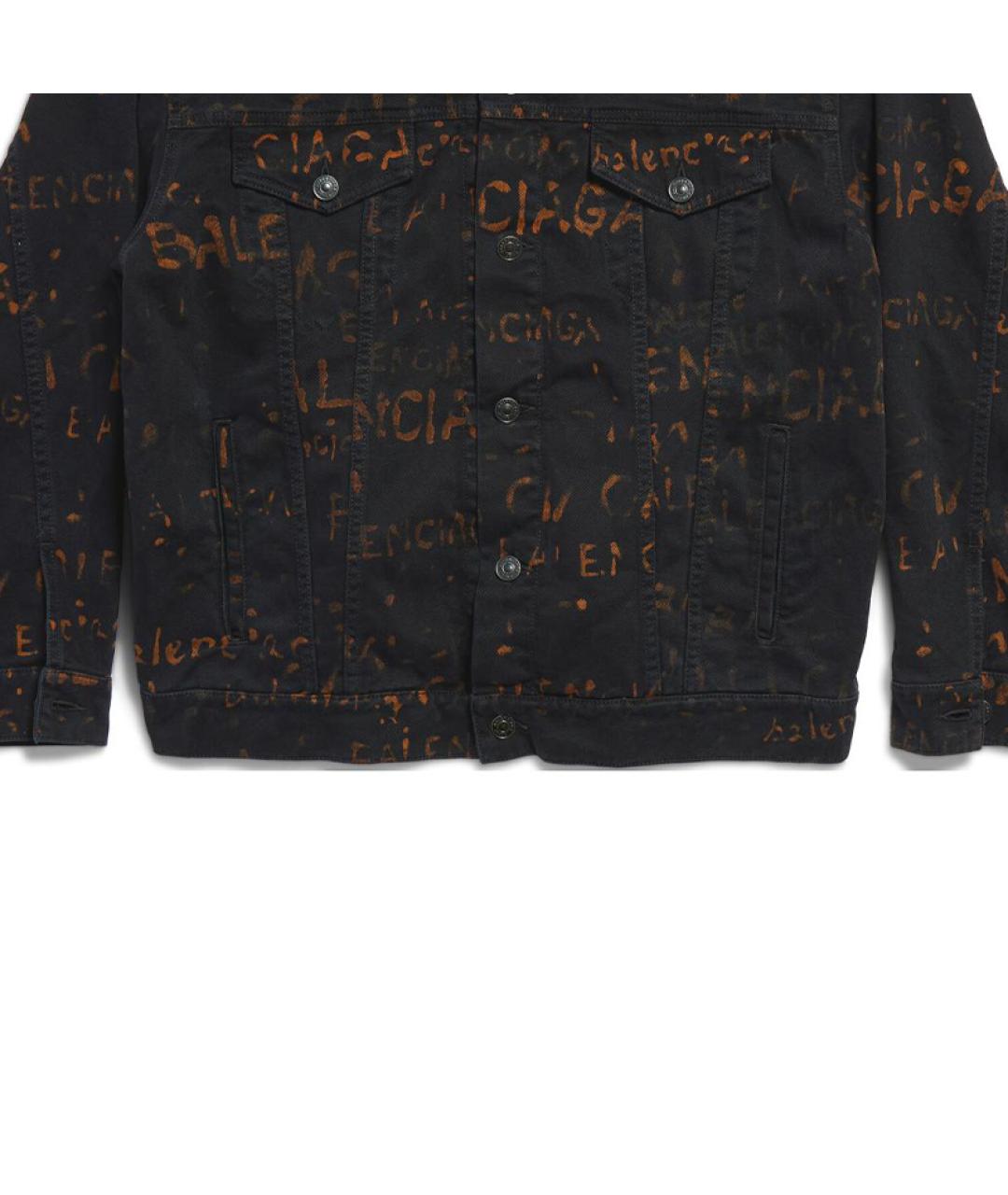 BALENCIAGA Черная куртка, фото 4