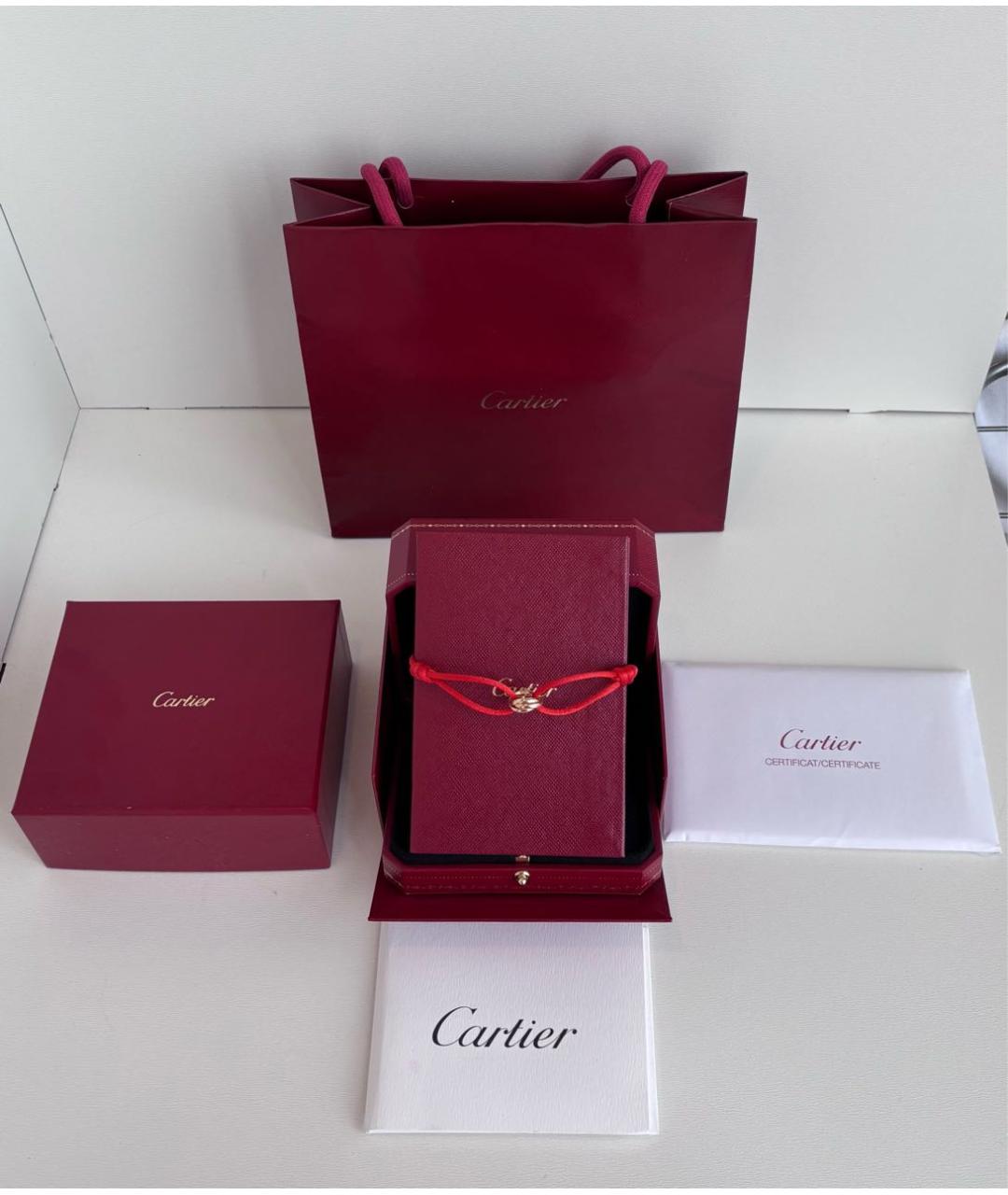 CARTIER Красный браслет из розового золота, фото 2