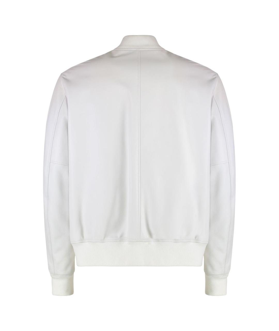 GIVENCHY Белая кожаная куртка, фото 2