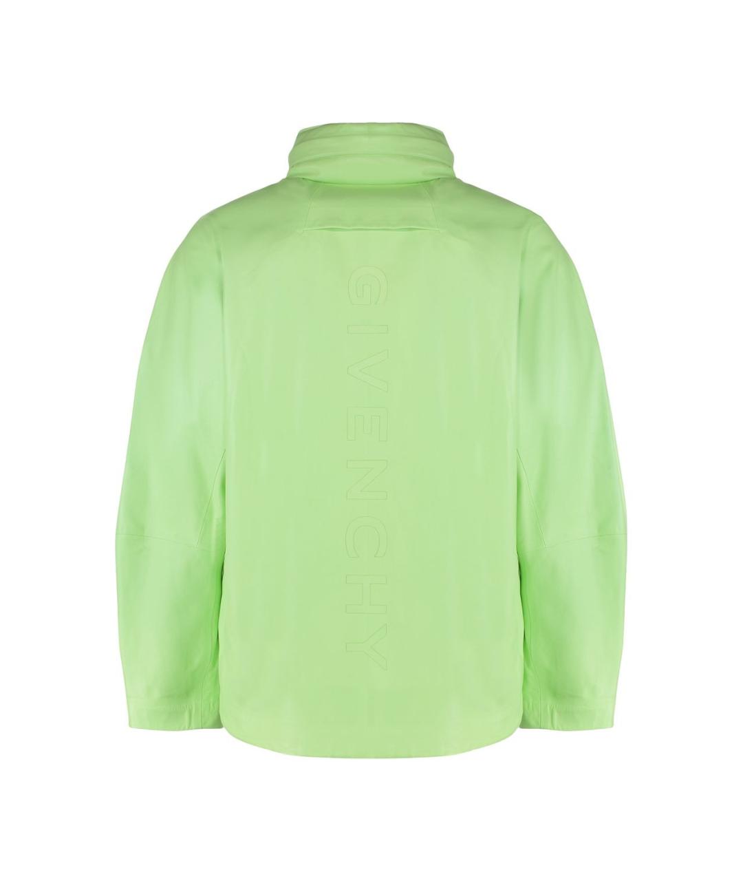 GIVENCHY Салатовая полиэстеровая куртка, фото 2