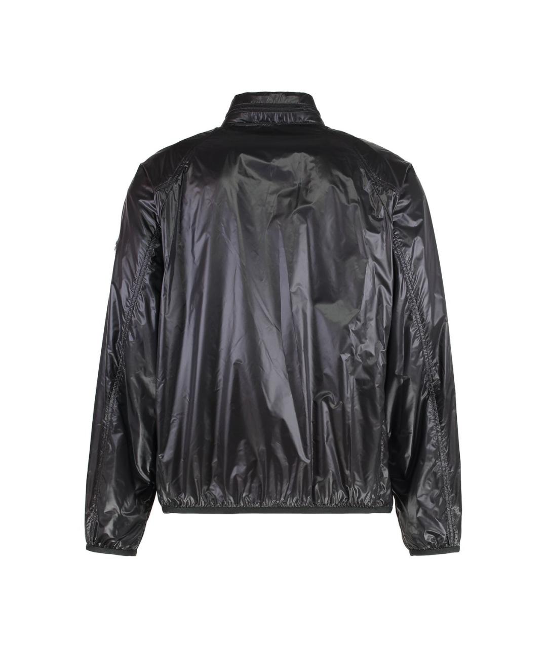 MONCLER Черная полиамидовая куртка, фото 2