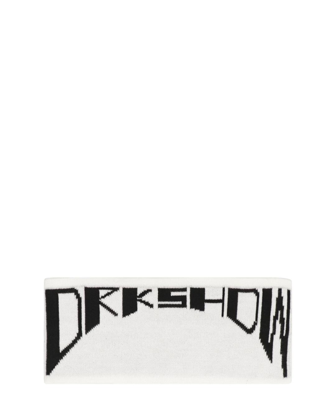 RICK OWENS DRKSHDW Белая хлопковая шапка, фото 1
