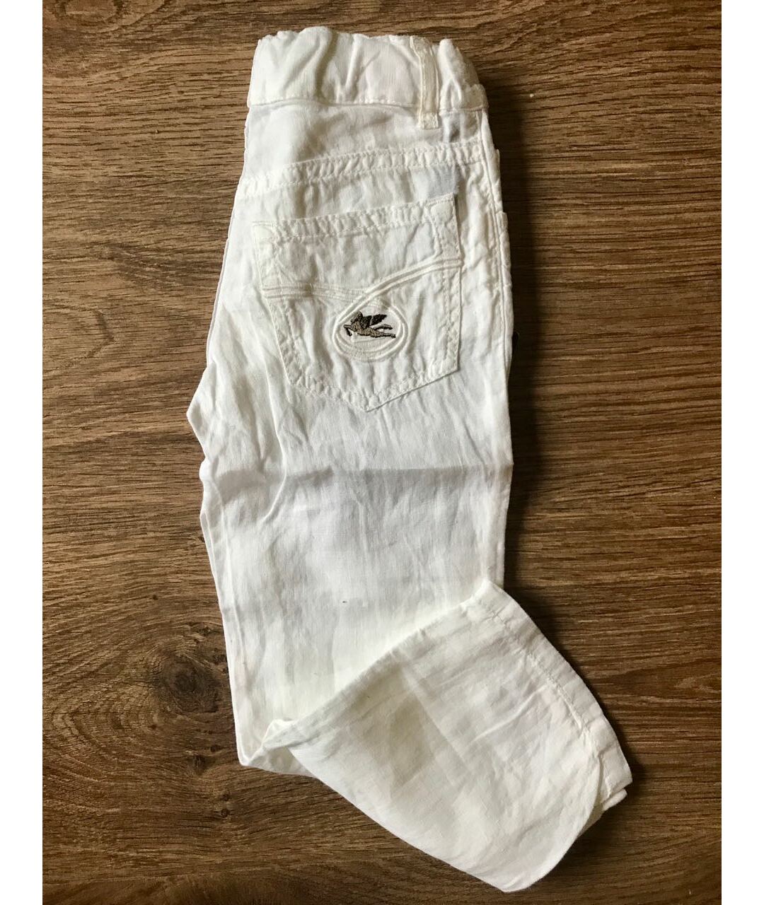 ETRO Белые льняные брюки и шорты, фото 2