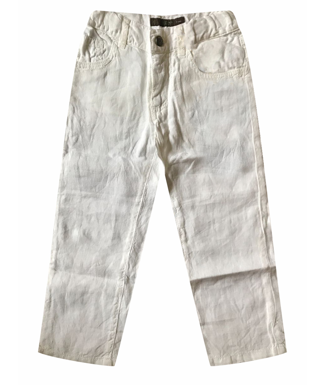 ETRO Белые льняные брюки и шорты, фото 1