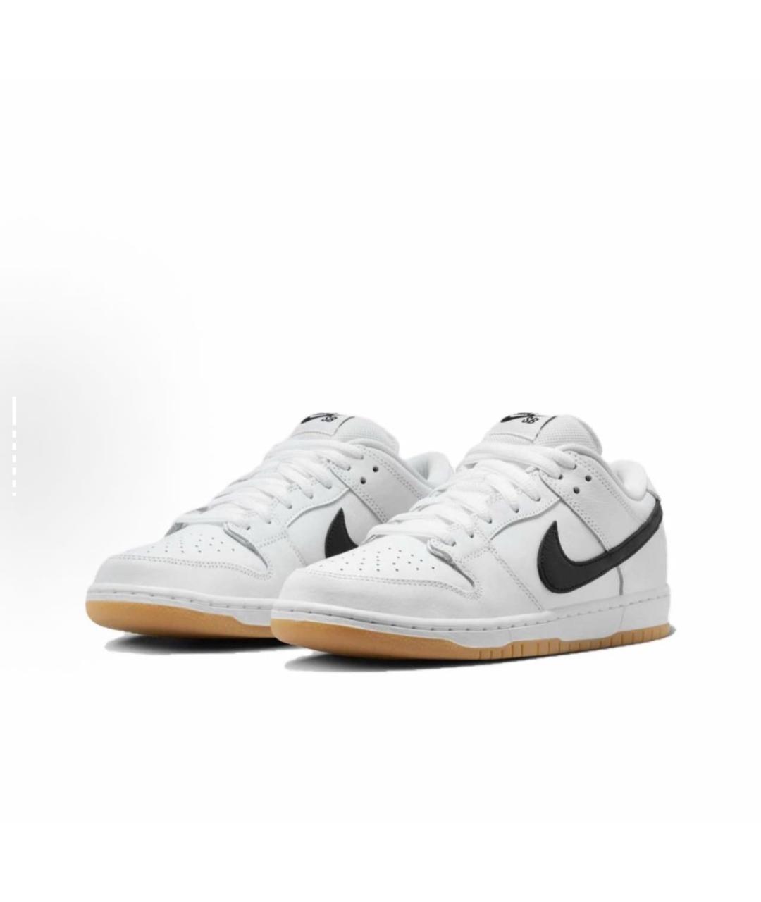 NIKE Белые низкие кроссовки / кеды, фото 2