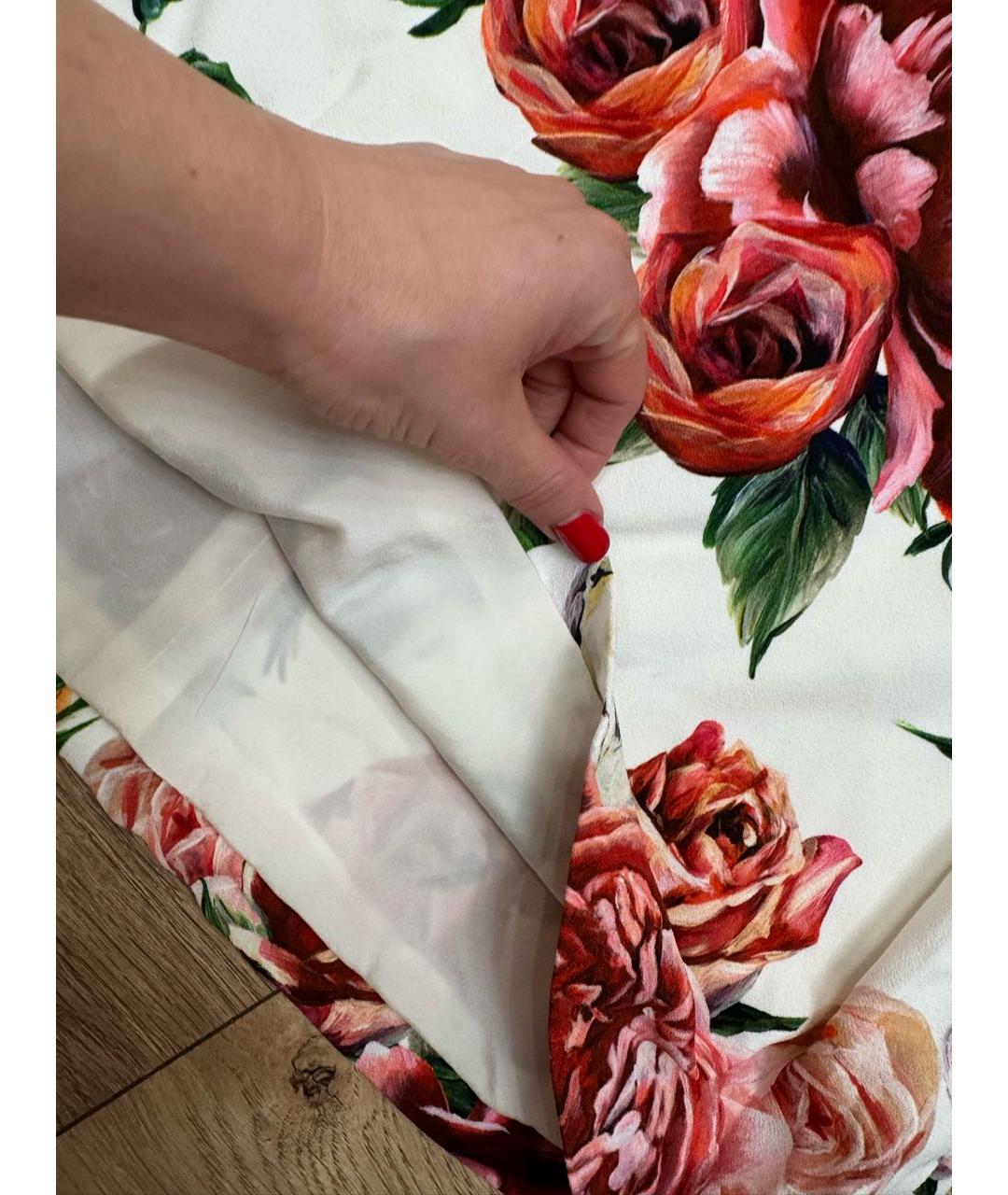 DOLCE&GABBANA Мульти платье, фото 7