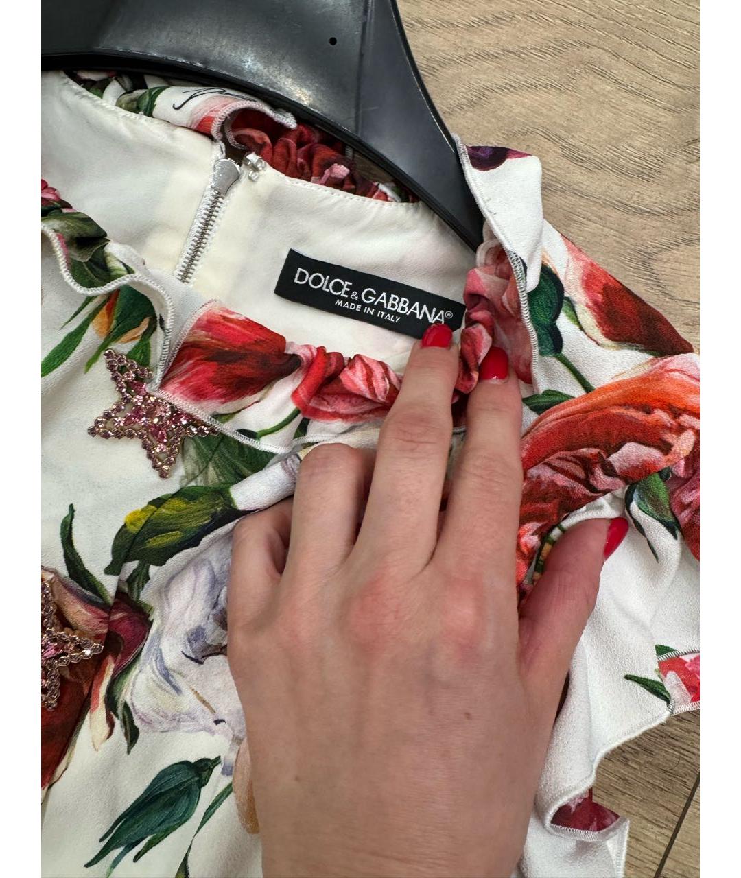 DOLCE&GABBANA Мульти платье, фото 3