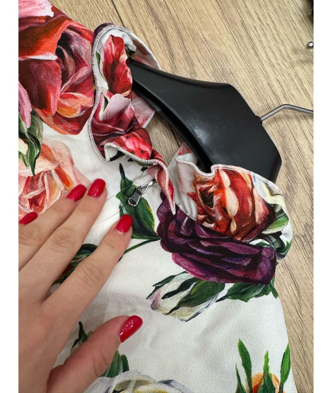 DOLCE&GABBANA Мульти платье, фото 5