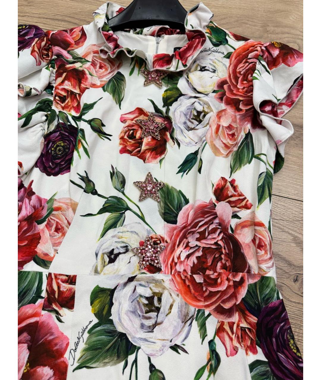 DOLCE&GABBANA Мульти платье, фото 4