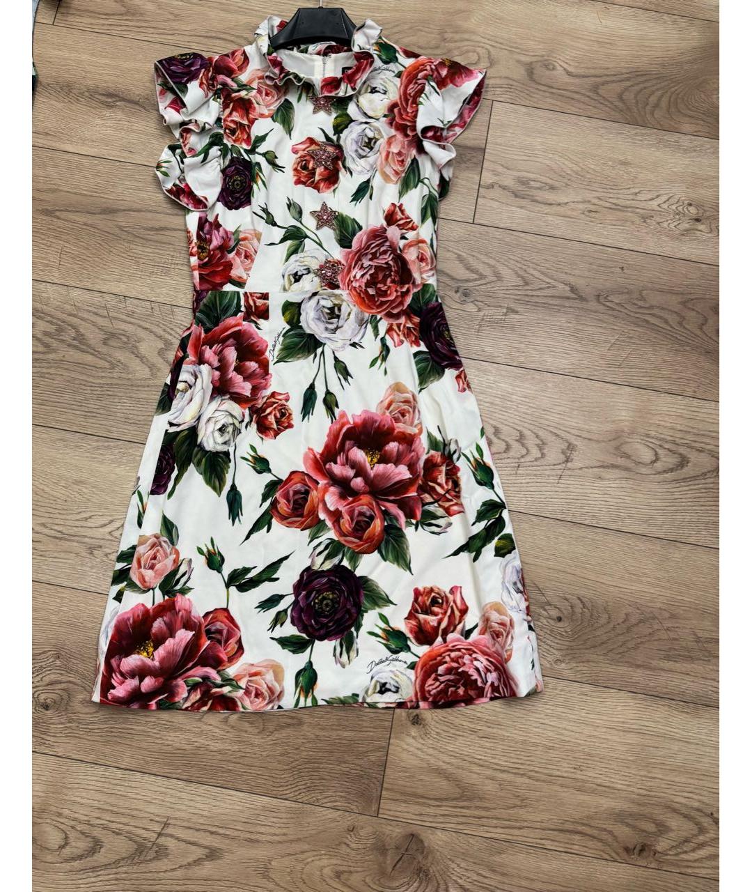 DOLCE&GABBANA Мульти платье, фото 6