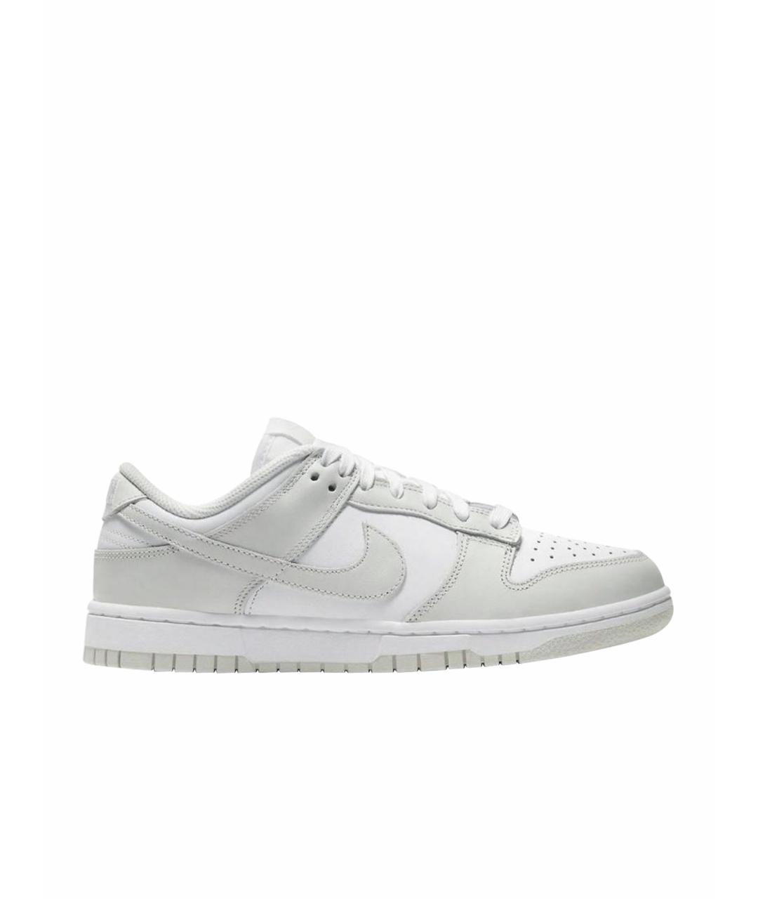 NIKE Белые кроссовки из искусственной кожи, фото 1