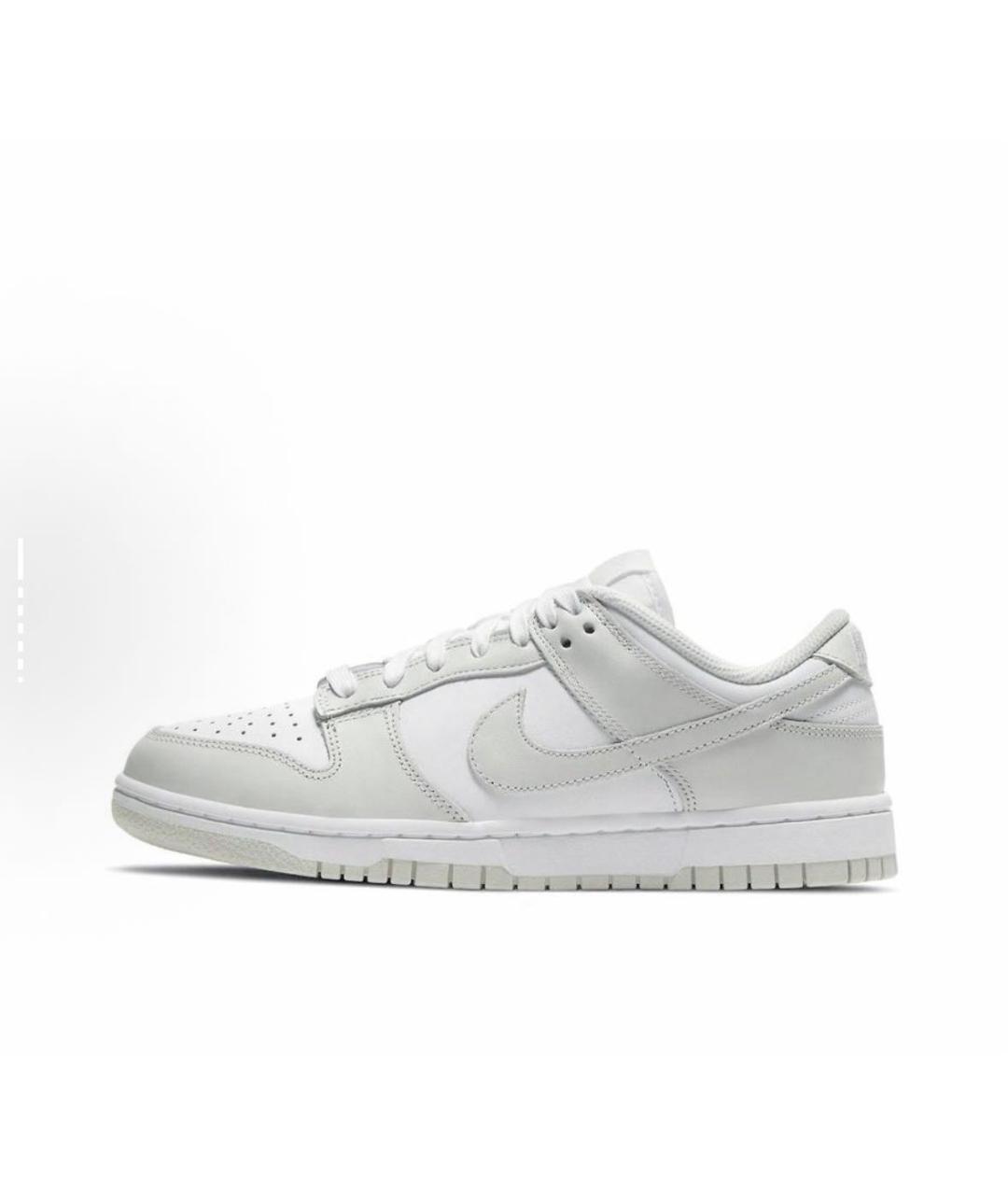NIKE Белые кроссовки из искусственной кожи, фото 6