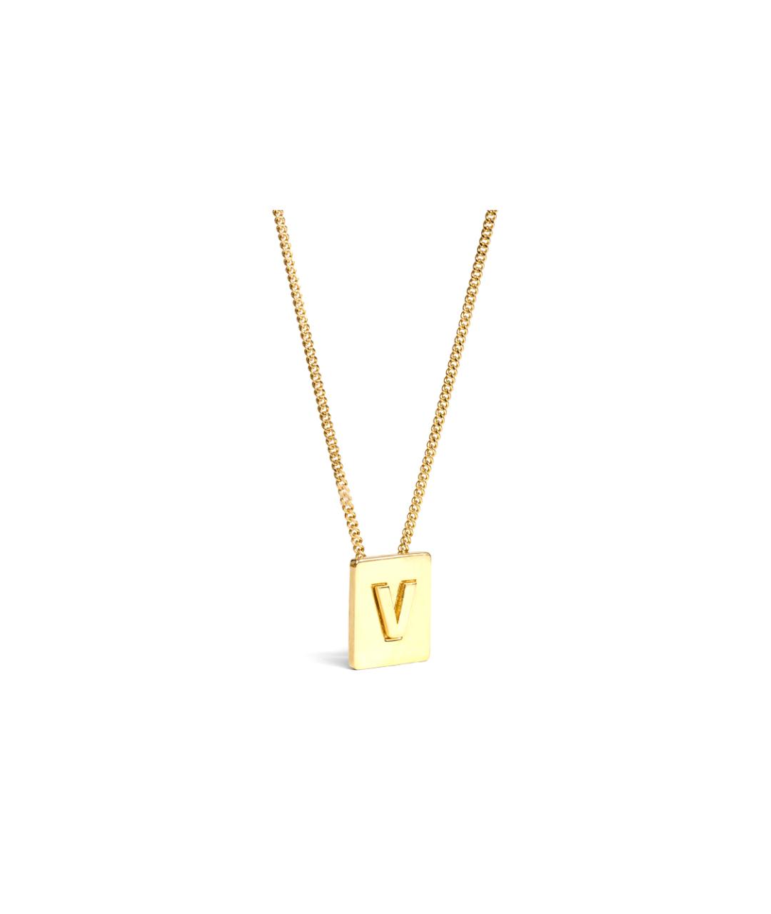 CELINE Золотая металлическая подвеска, фото 2