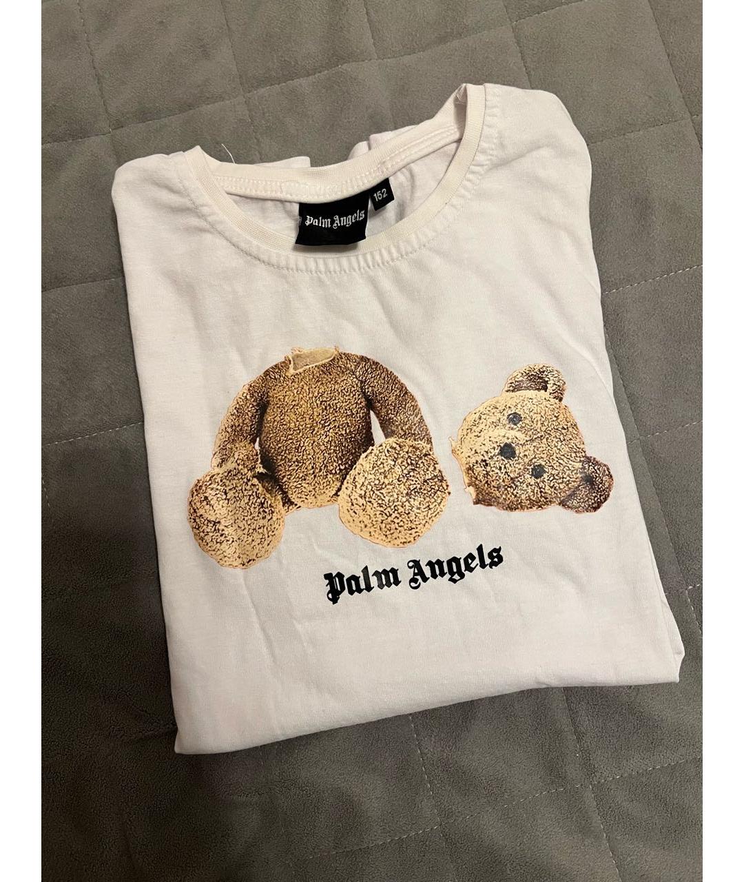 PALM ANGELS Белый детская футболка / топ, фото 4