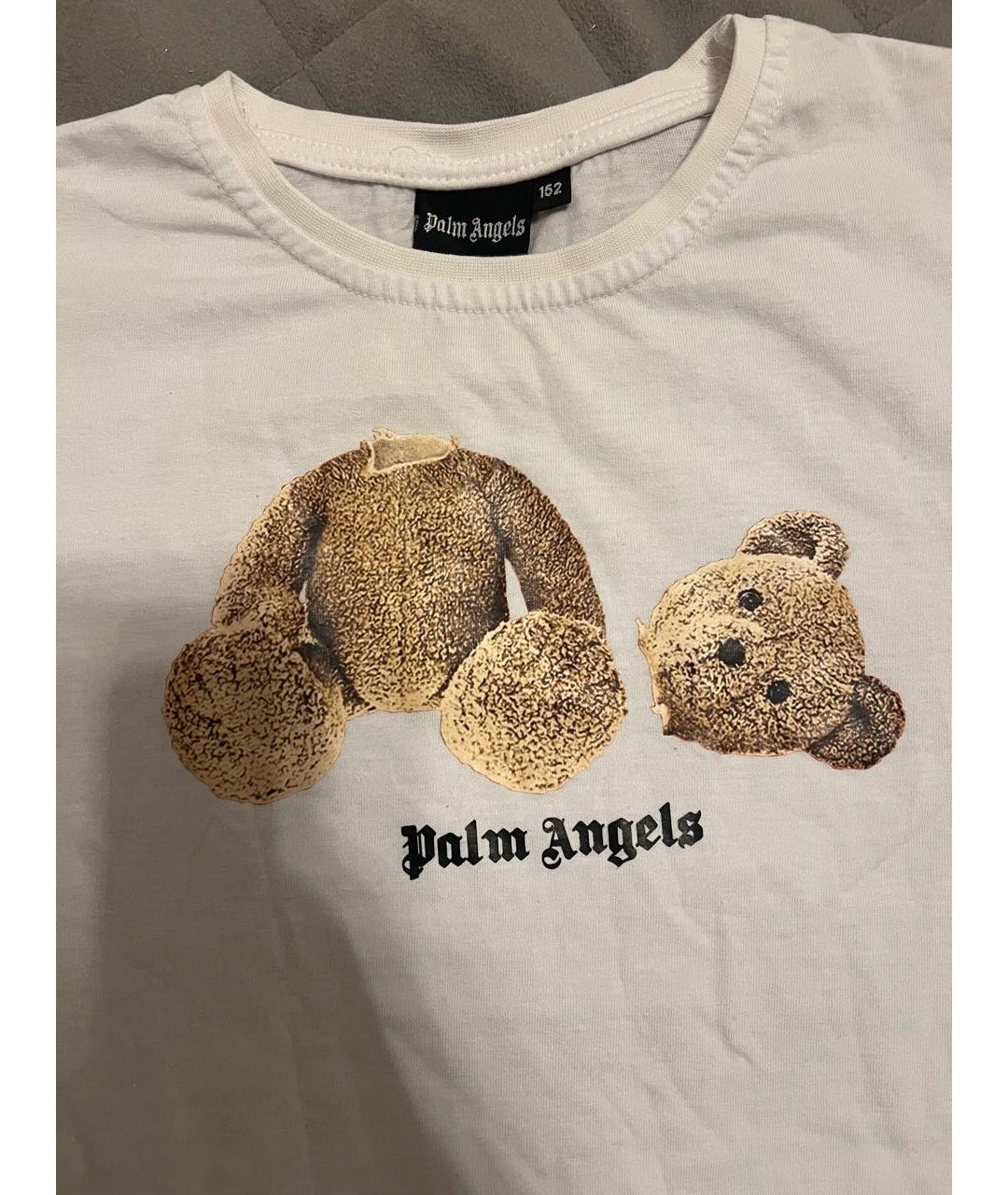 PALM ANGELS Белый детская футболка / топ, фото 3
