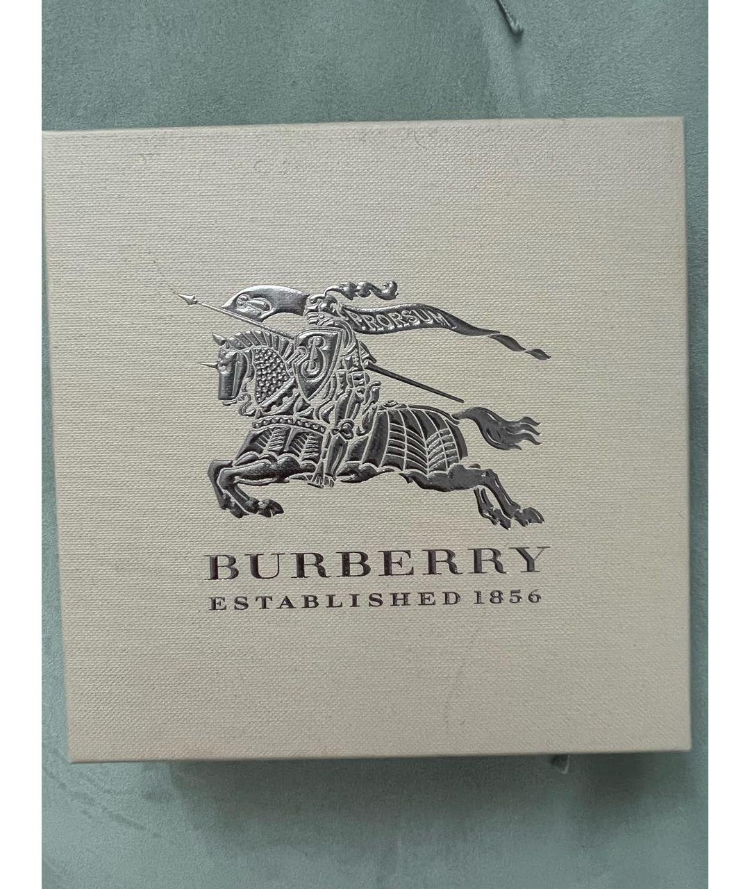 BURBERRY Бежевый кожаный ремень, фото 6