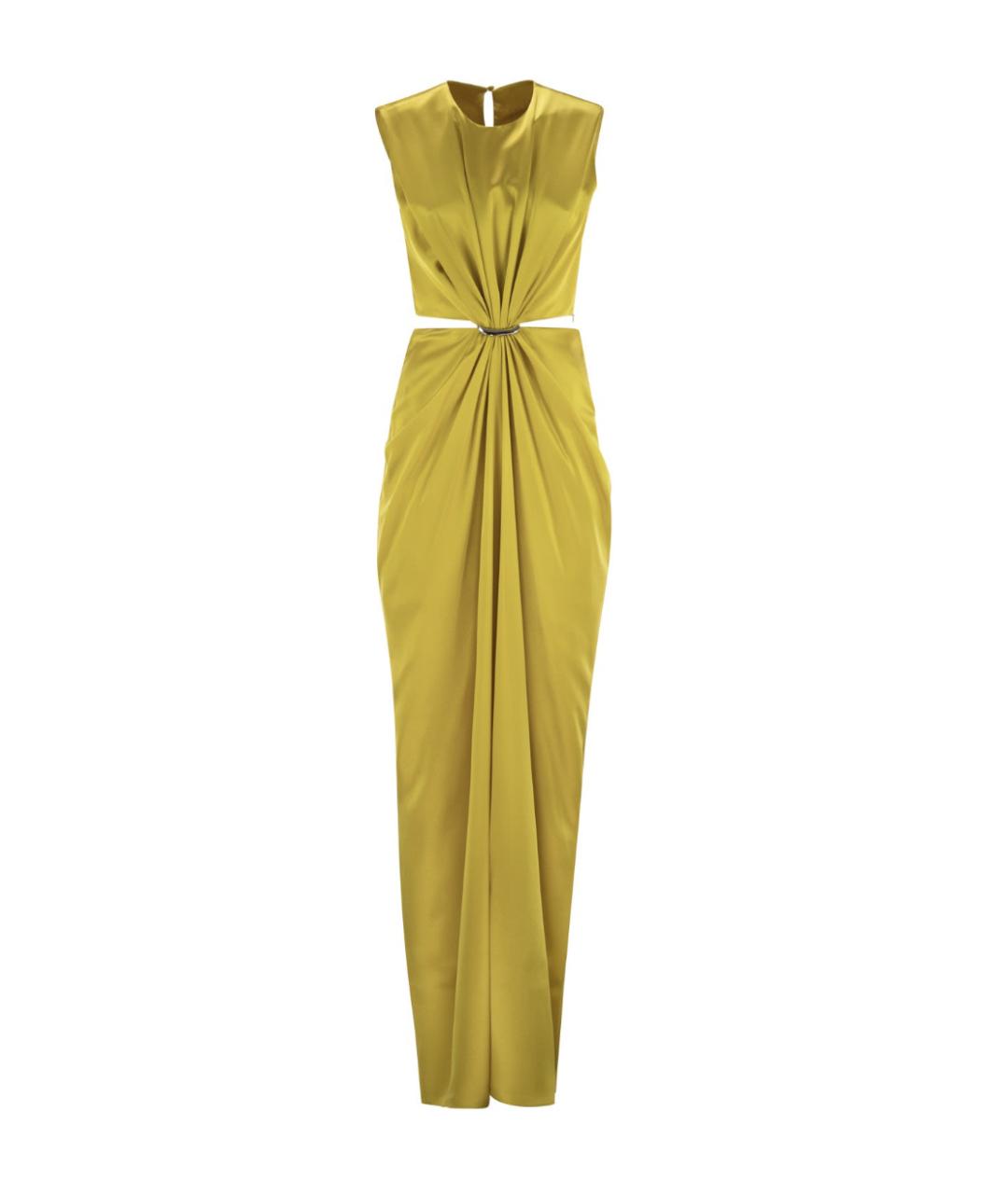 MAX MARA Желтое платье, фото 1