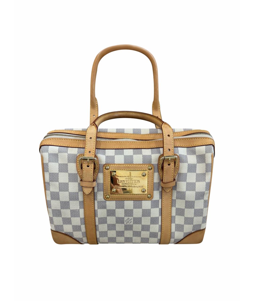 LOUIS VUITTON Бежевая сумка с короткими ручками, фото 1