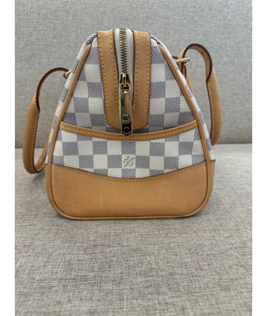 LOUIS VUITTON Бежевая сумка с короткими ручками, фото 2