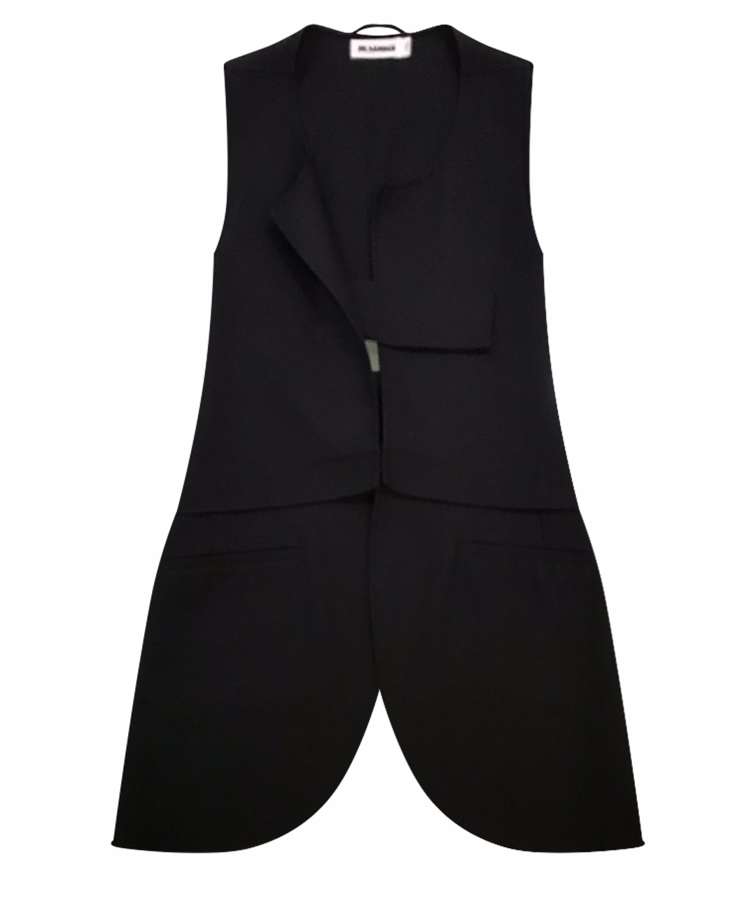 JIL SANDER Черный хлопковый жакет/пиджак, фото 1