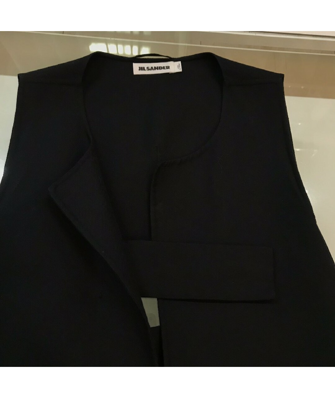 JIL SANDER Черный хлопковый жакет/пиджак, фото 3