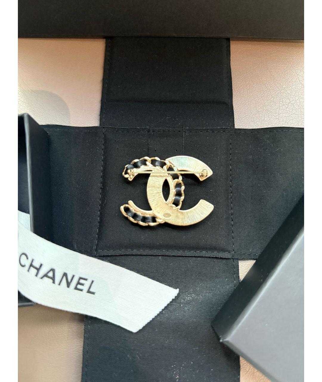CHANEL Металлическая булавка / брошь, фото 4