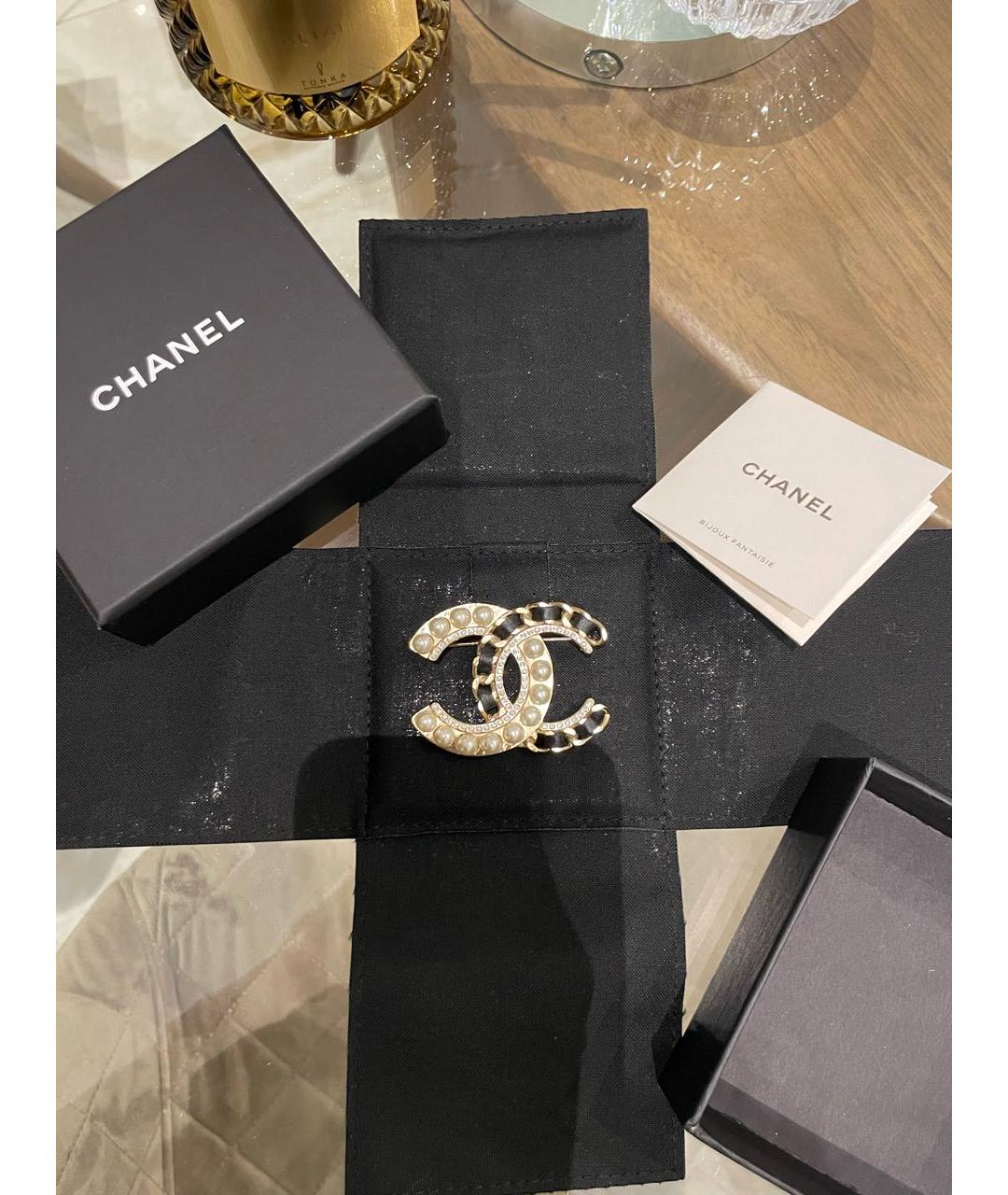 CHANEL Металлическая булавка / брошь, фото 3