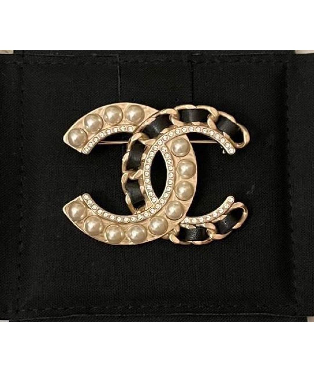 CHANEL Металлическая булавка / брошь, фото 2