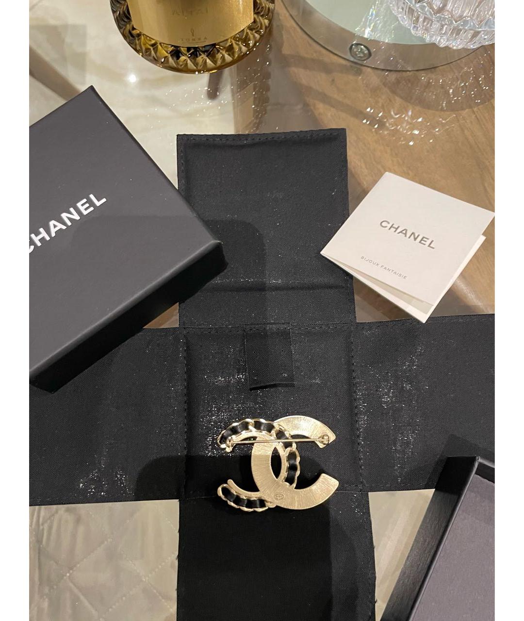 CHANEL Металлическая булавка / брошь, фото 4