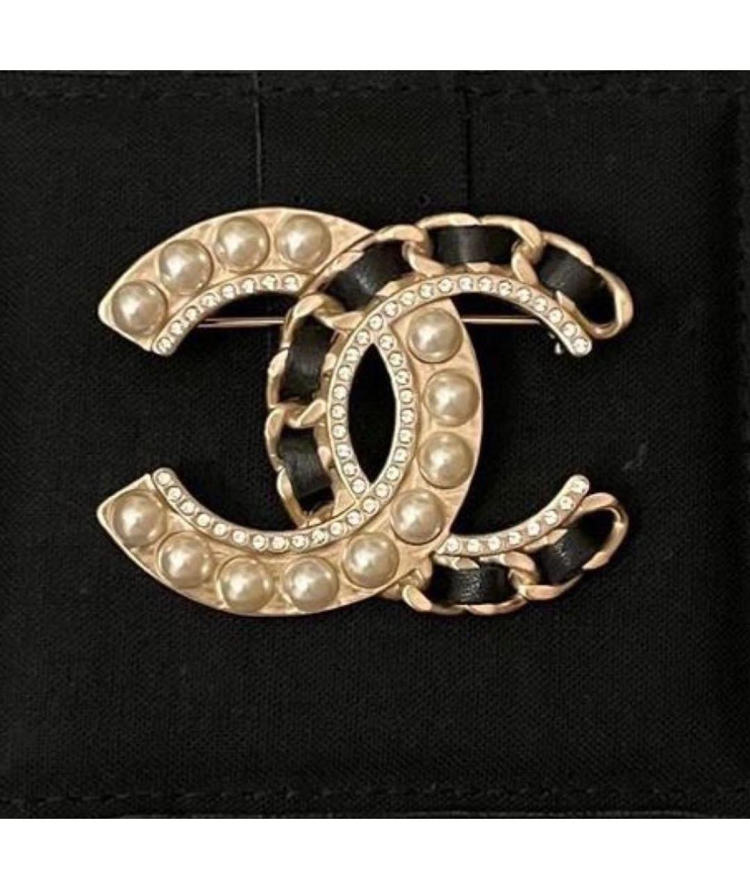 CHANEL Металлическая булавка / брошь, фото 3