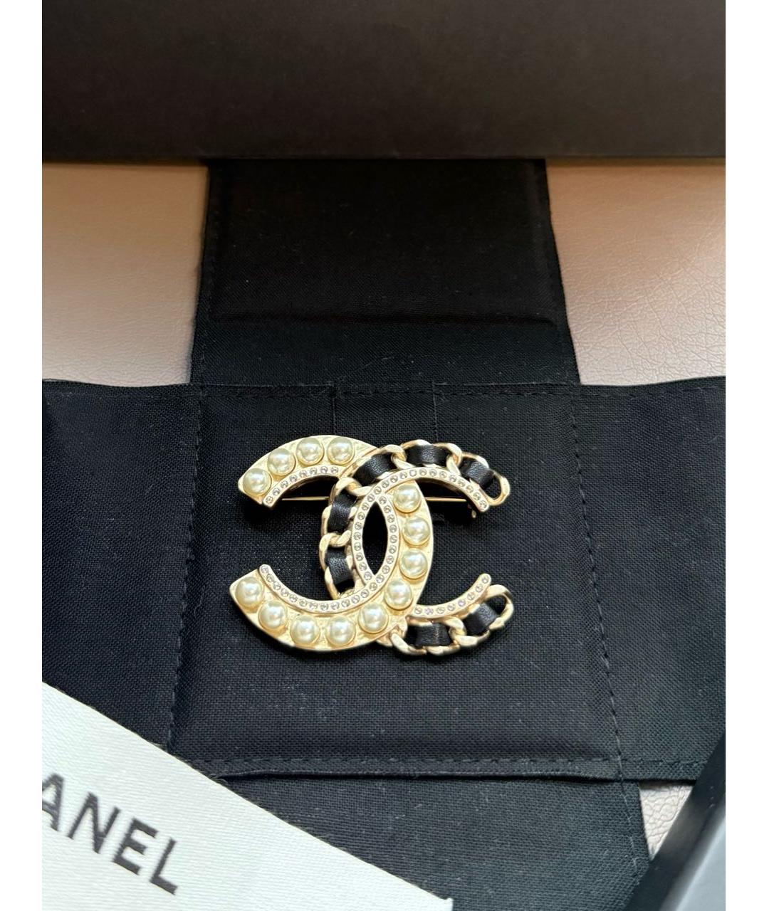 CHANEL Металлическая булавка / брошь, фото 3