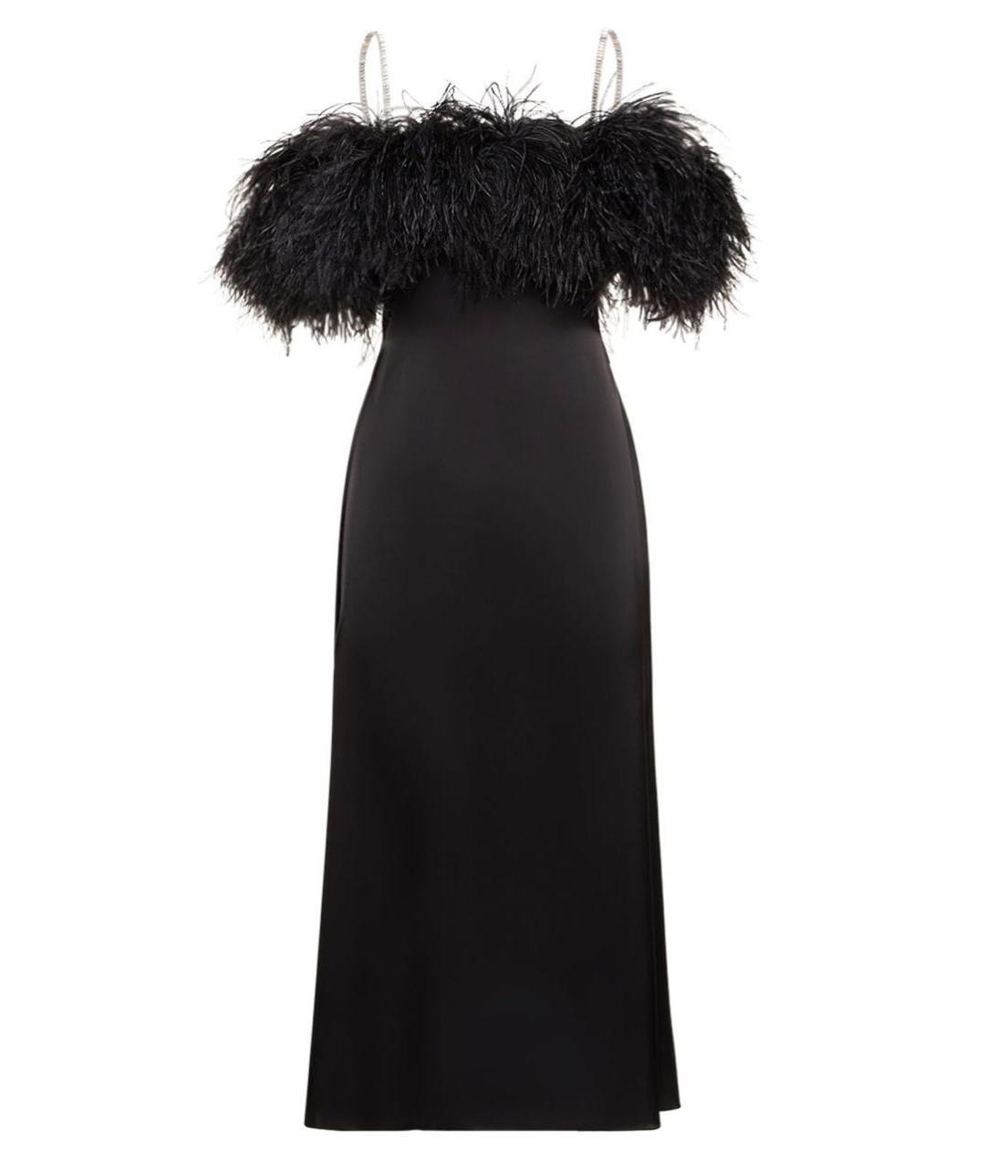 DAVID KOMA Черное коктейльное платье, фото 8