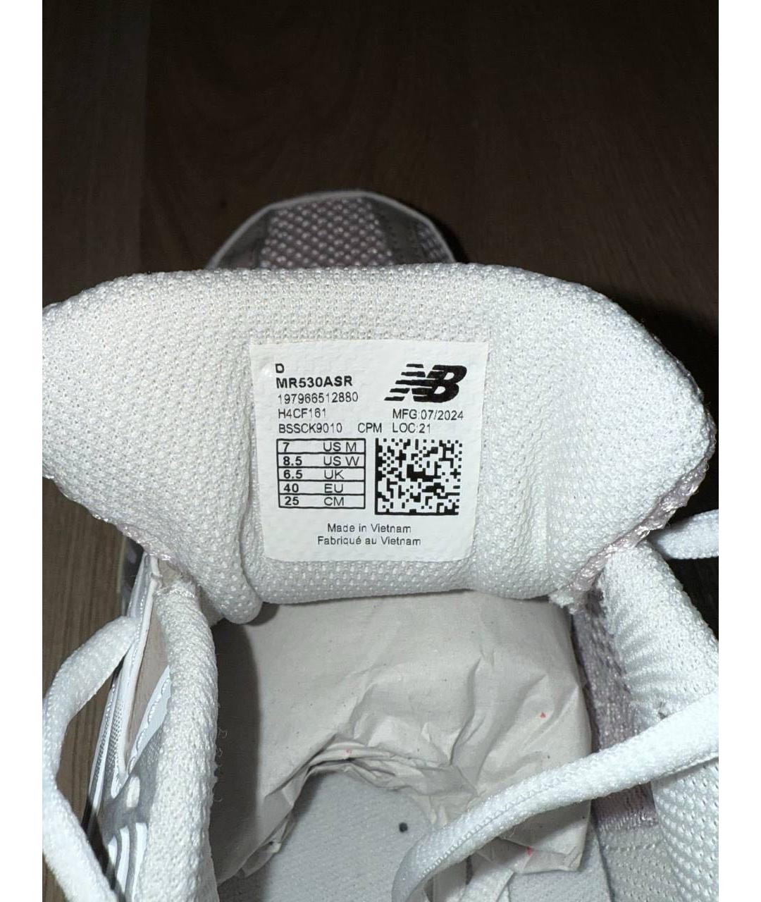 NEW BALANCE Розовые кроссовки, фото 4