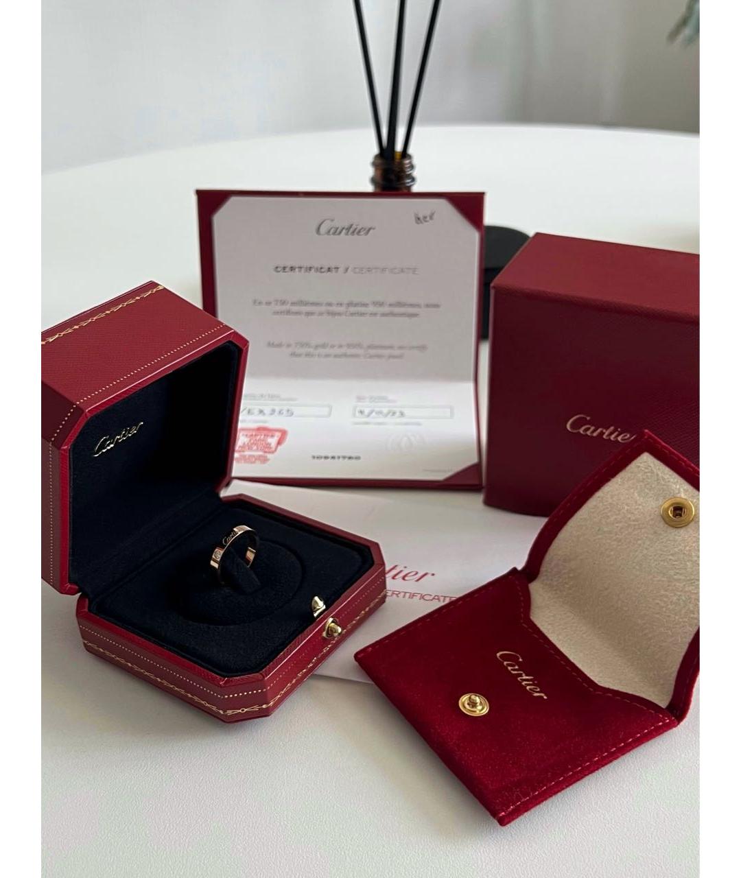 CARTIER Золотое кольцо из розового золота, фото 6